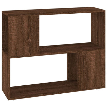 Libreria/Divisorio Rovere Marrone 80x24x63 cm | homemem39