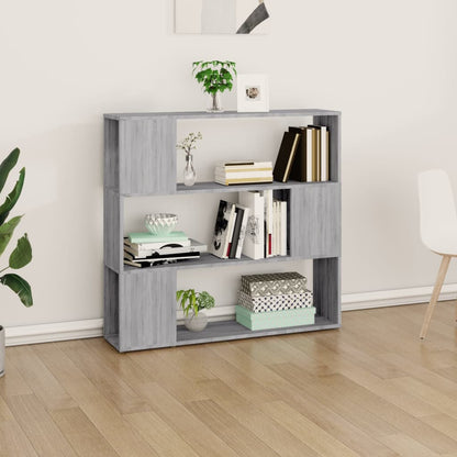 Libreria/Divisorio Grigio Sonoma 100x24x94 cm | homemem39
