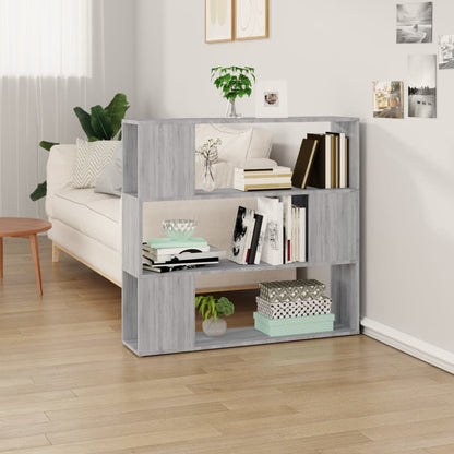Libreria/Divisorio Grigio Sonoma 100x24x94 cm | homemem39