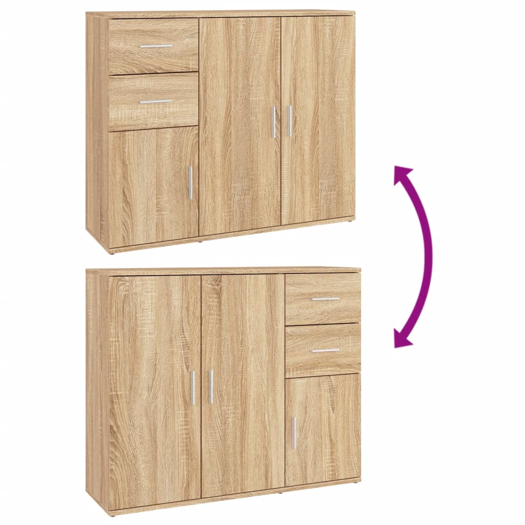 Credenza rovere sonoma Legno ingegnerizzato