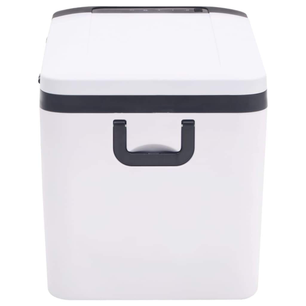 Borsa Frigo con Manico e Adattatore Nera e Bianca 18 L PP e PE | homemem39