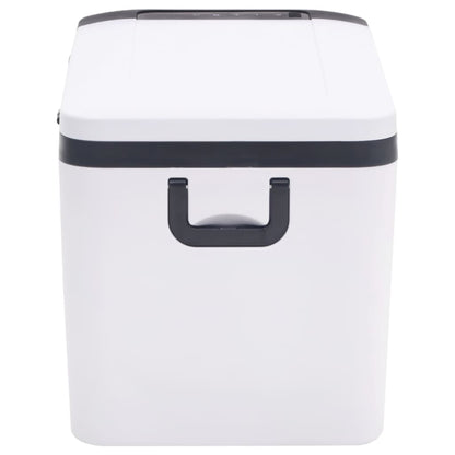 Borsa Frigo con Manico e Adattatore Nera e Bianca 25 L PP e PE | homemem39