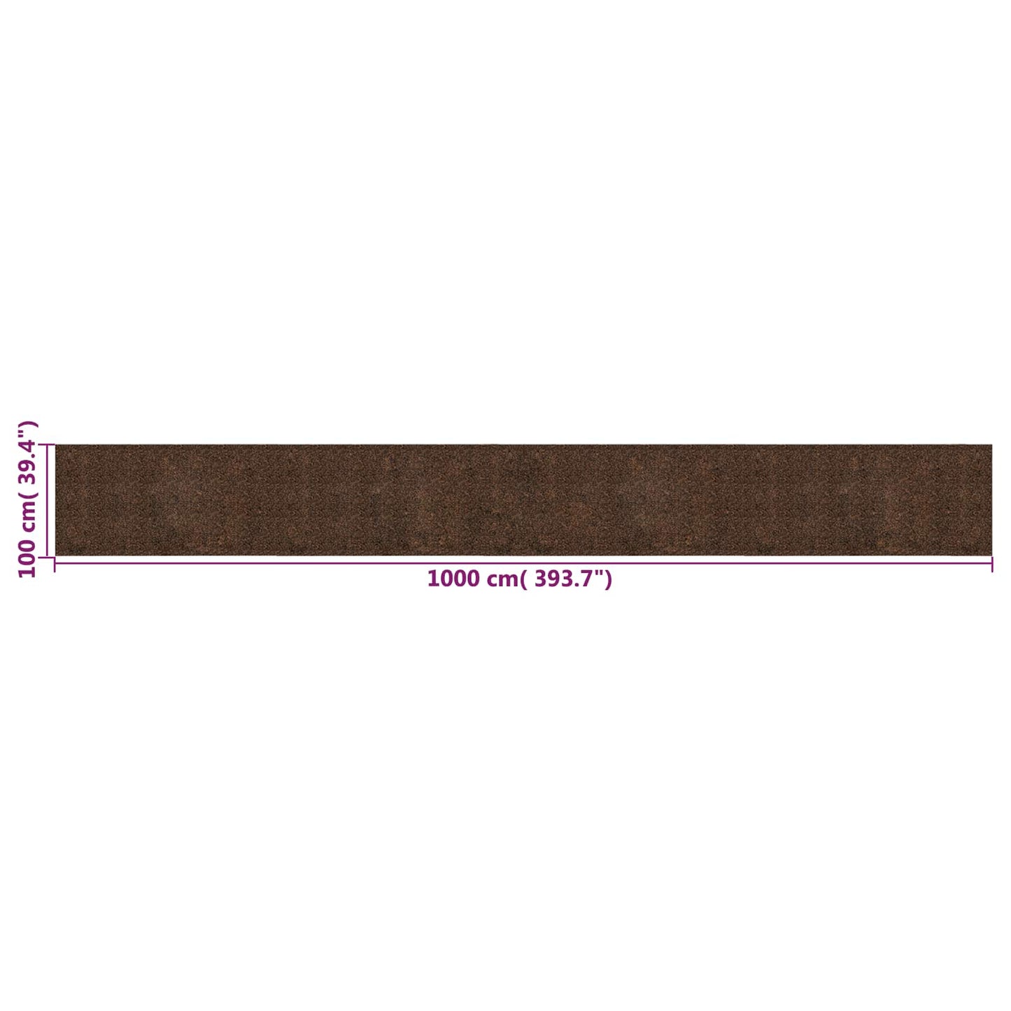 Rullo di Sughero Marrone 1000 x 100 cm Sughero e Gomma | homemem39