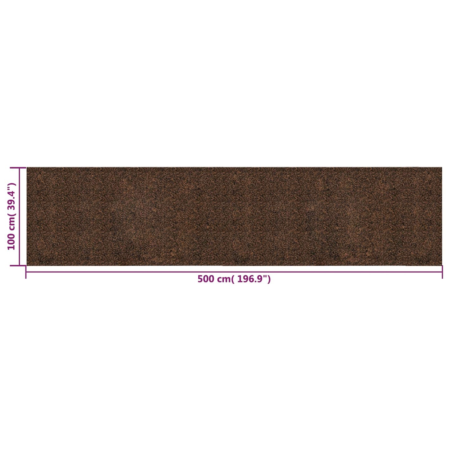 Rullo di Sughero Marrone 500 x 100 cm Sughero e Gomma