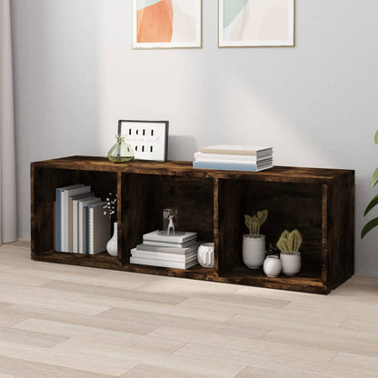 Libreria/Mobile TV Rovere Fumo 36x30x114cm in Legno Multistrato | homemem39