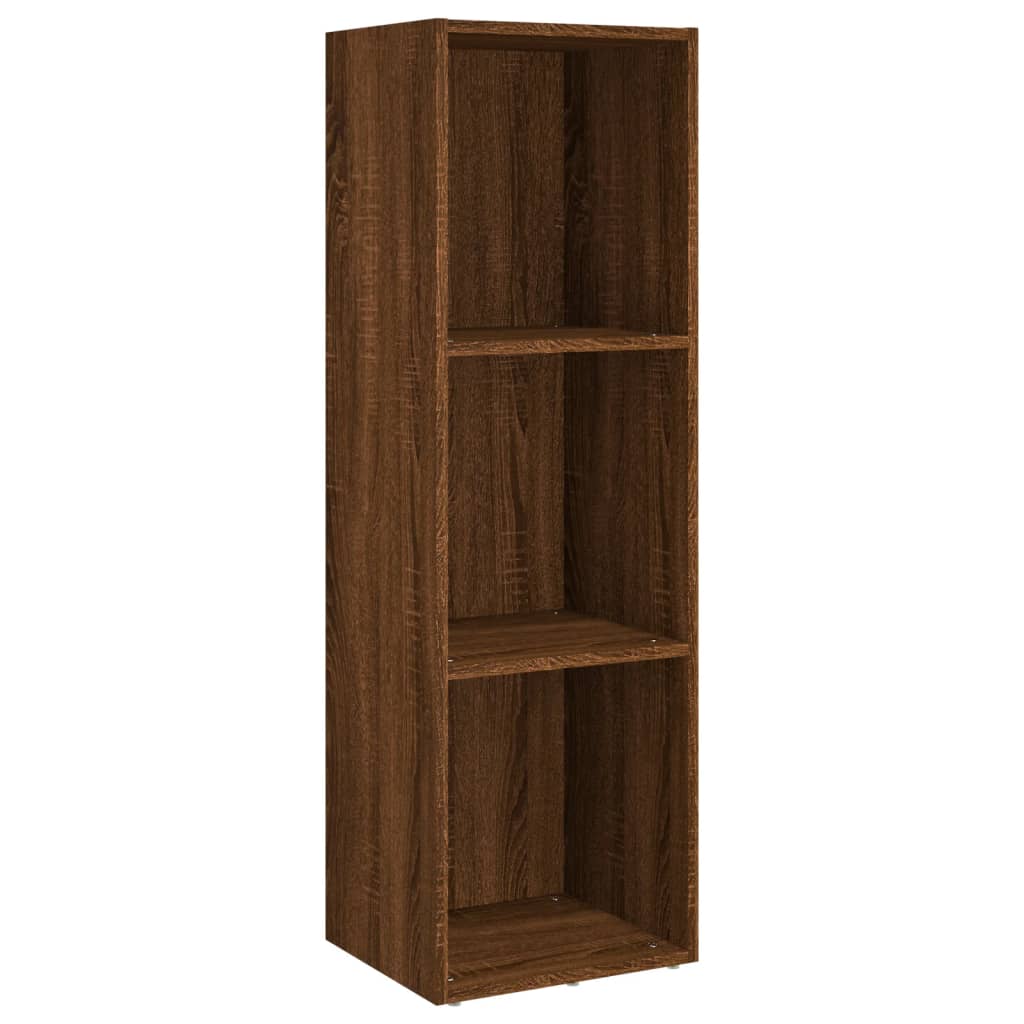 Libreria/Mobile TV Rovere Marrone 36x30x114cm Legno Multistrato | homemem39