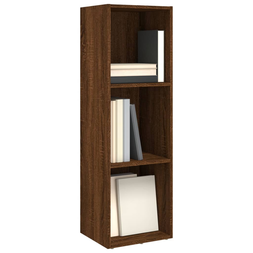 Libreria/Mobile TV Rovere Marrone 36x30x114cm Legno Multistrato | homemem39
