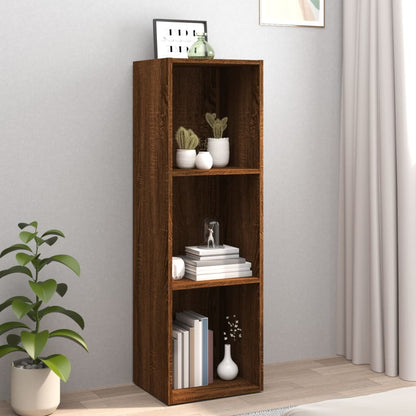 Libreria/Mobile TV Rovere Marrone 36x30x114cm Legno Multistrato | homemem39
