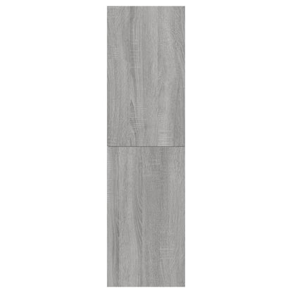 Mobile Porta TV a Parete Grigio Sonoma 30,5x30x110 cm - homemem39