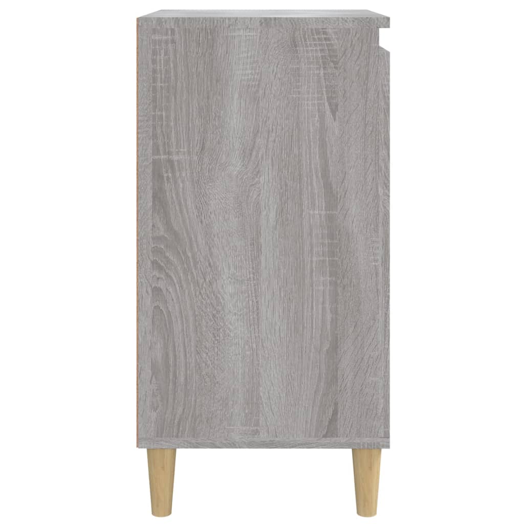 Comodini 2 pz Grigio Sonoma 40x35x70 cm in Legno Multistrato - homemem39