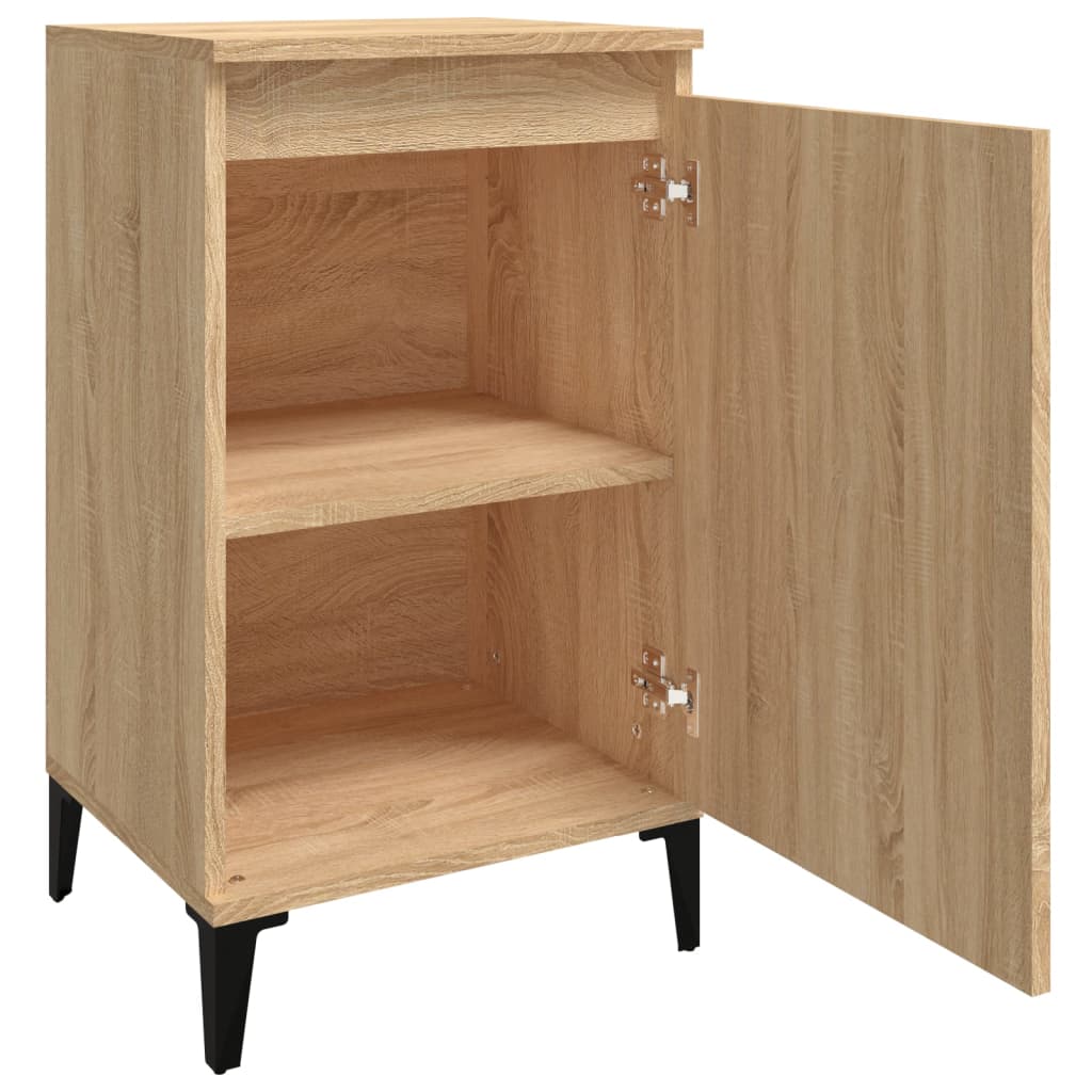 Comodini 2 pz Rovere Sonoma 40x35x70 cm in Legno Multistrato - homemem39