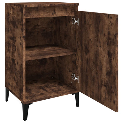 Comodini 2 pz Rovere Fumo 40x35x70 cm in Legno Multistrato - homemem39