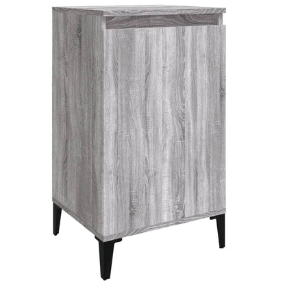Comodini 2 pz Grigio Sonoma 40x35x70 cm in Legno Multistrato - homemem39