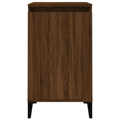 Comodini 2 pz Rovere Marrone 40x35x70 cm in Legno Multistrato - homemem39