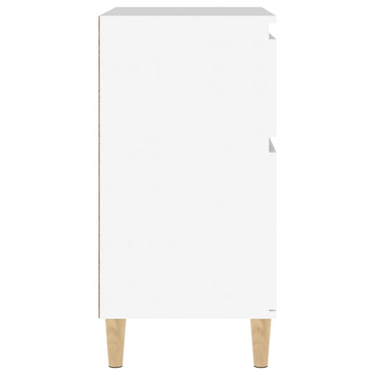 Credenza Bianca 60x35x70 cm in Legno Multistrato - homemem39