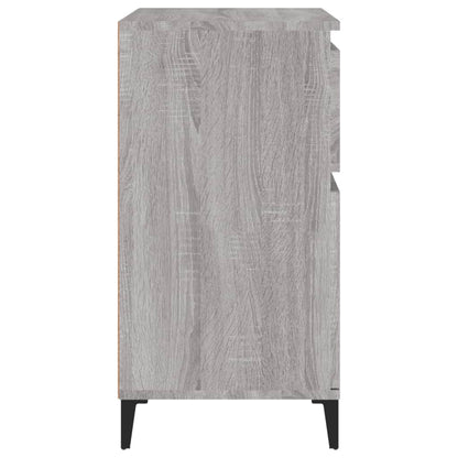Credenza Grigio Sonoma 60x35x70 cm in Legno Multistrato - homemem39