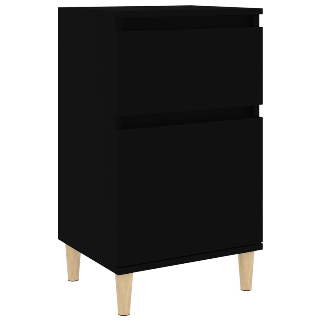 Comodino Nero 40x35x70 cm - homemem39
