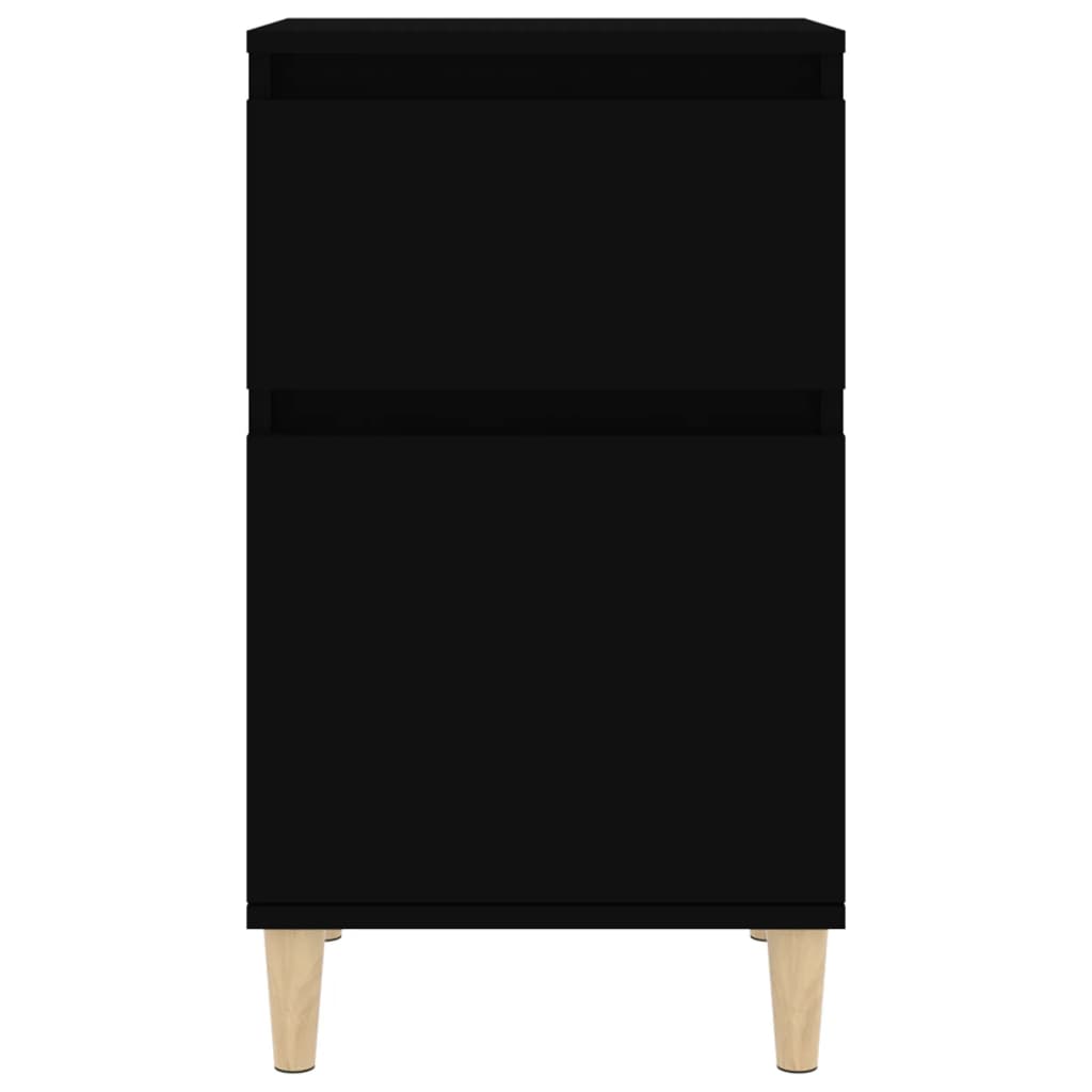 Comodino Nero 40x35x70 cm - homemem39