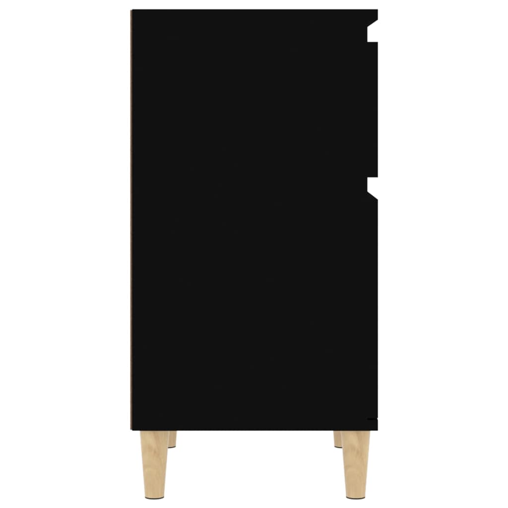 Comodino Nero 40x35x70 cm - homemem39