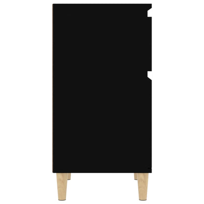 Comodino Nero 40x35x70 cm - homemem39