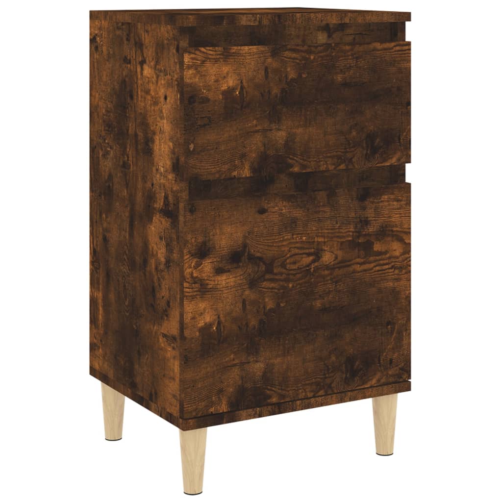 Comodino Rovere Fumo 40x35x70 cm - homemem39