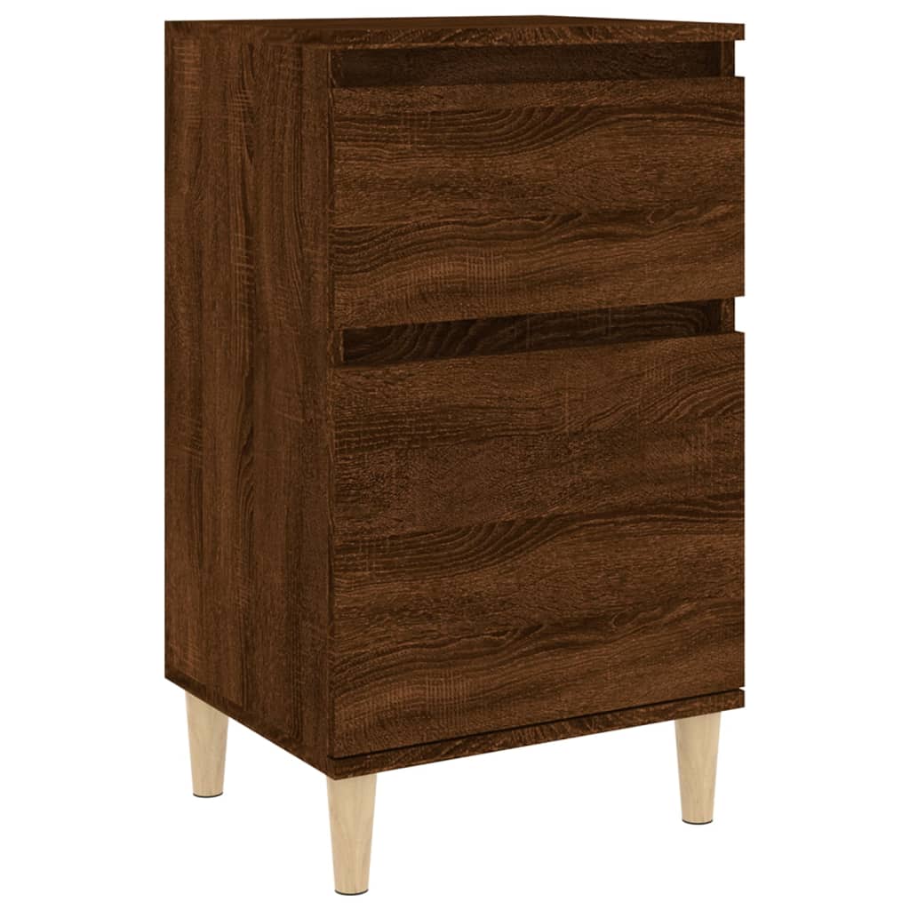 Comodino Rovere Marrone 40x35x70 cm - homemem39