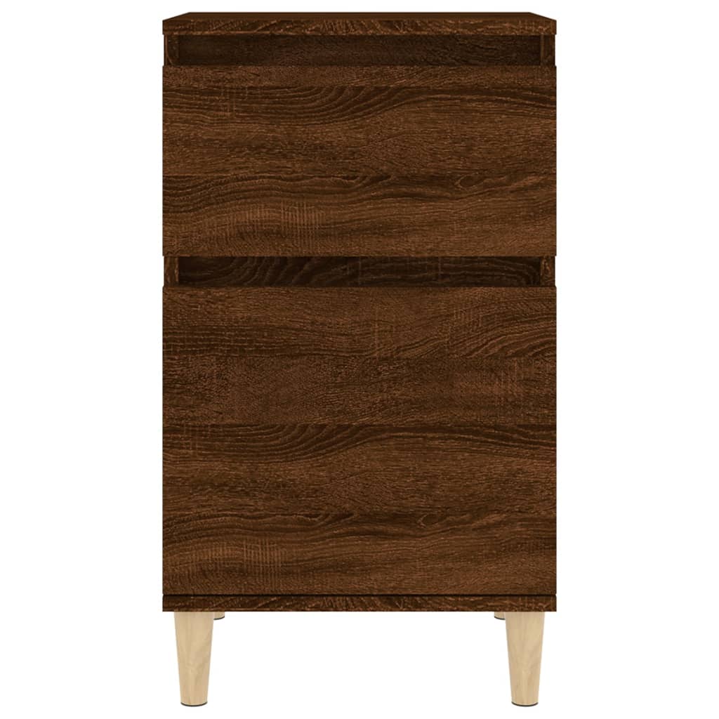 Comodino Rovere Marrone 40x35x70 cm - homemem39