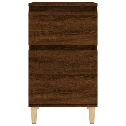 Comodini 2pz Rovere Marrone 40x35x70 cm - homemem39