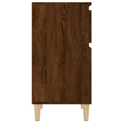 Comodini 2pz Rovere Marrone 40x35x70 cm - homemem39