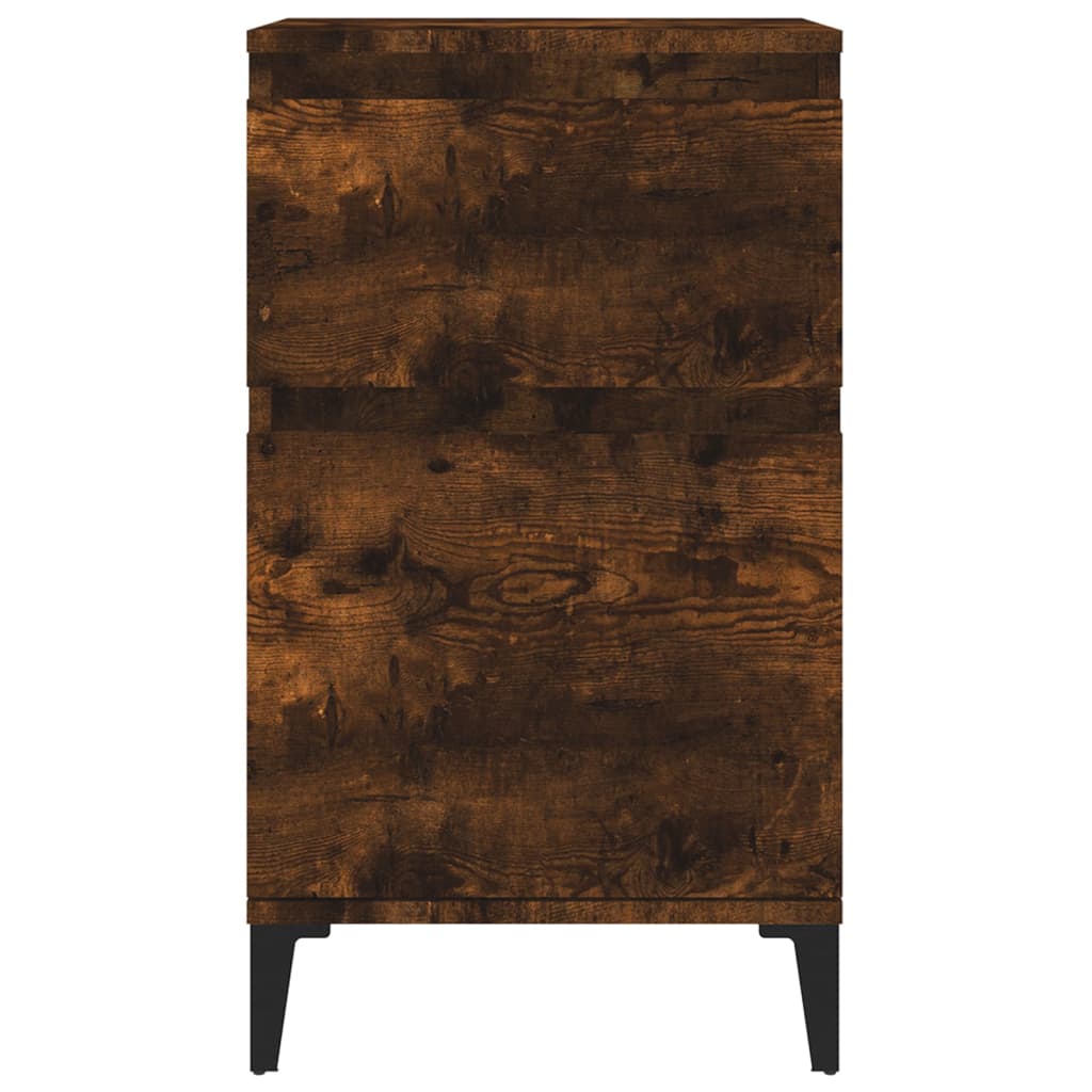 Comodino Rovere Fumo 40x35x70 cm - homemem39