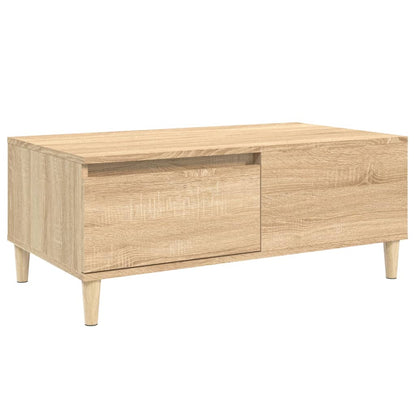Tavolino Salotto Rovere Sonoma 90x50x36,5 cm Legno Multistrato | homemem39
