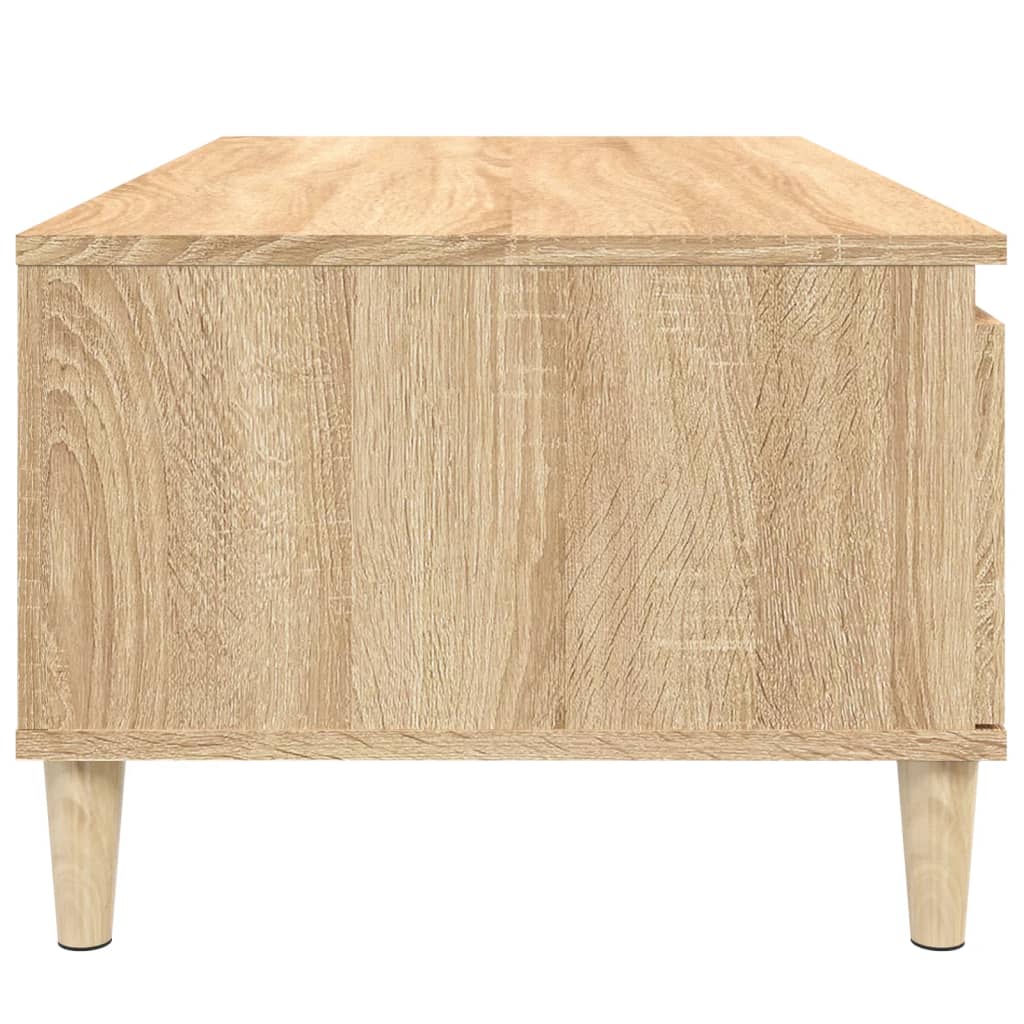 Tavolino Salotto Rovere Sonoma 90x50x36,5 cm Legno Multistrato | homemem39