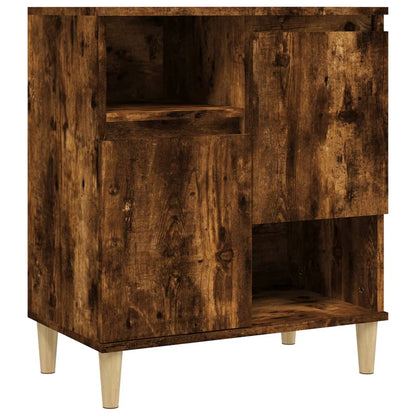 Credenza Rovere Fumo 60x35x70 cm in Legno Multistrato - homemem39