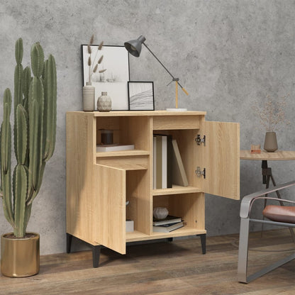 Credenza Rovere Sonoma 60x35x70 cm in Legno Multistrato - homemem39