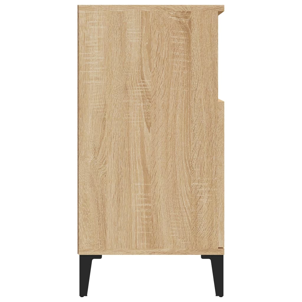 Credenza Rovere Sonoma 60x35x70 cm in Legno Multistrato - homemem39