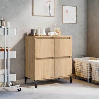 Credenza Rovere Sonoma 60x35x70 cm in Legno Multistrato - homemem39