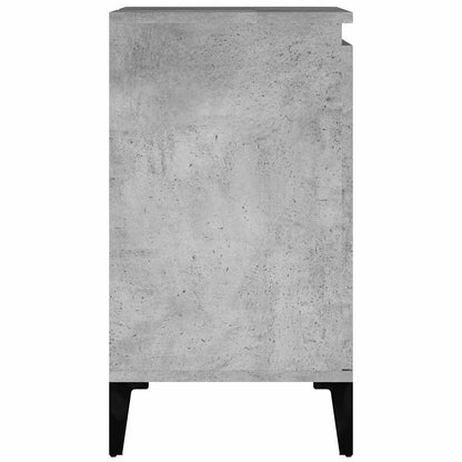 Mobile Lavabo Grigio Cemento 58x33x60 cm in Legno Multistrato | homemem39