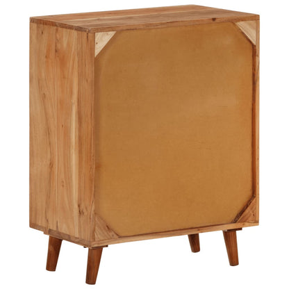 Credenza 60x35x74 cm in Legno Massello di Acacia - homemem39