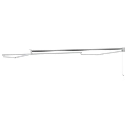 Telaio per tende da sole retrattile Bianco 300 x 250 cm | homemem39
