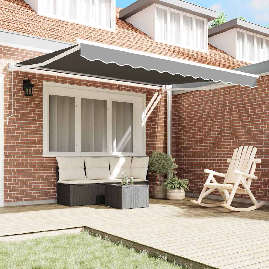 Telaio per tende da sole retrattile Bianco 350 x 250 cm | homemem39