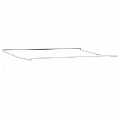 Telaio per tende da sole retrattile Bianco 400 × 300 cm | homemem39