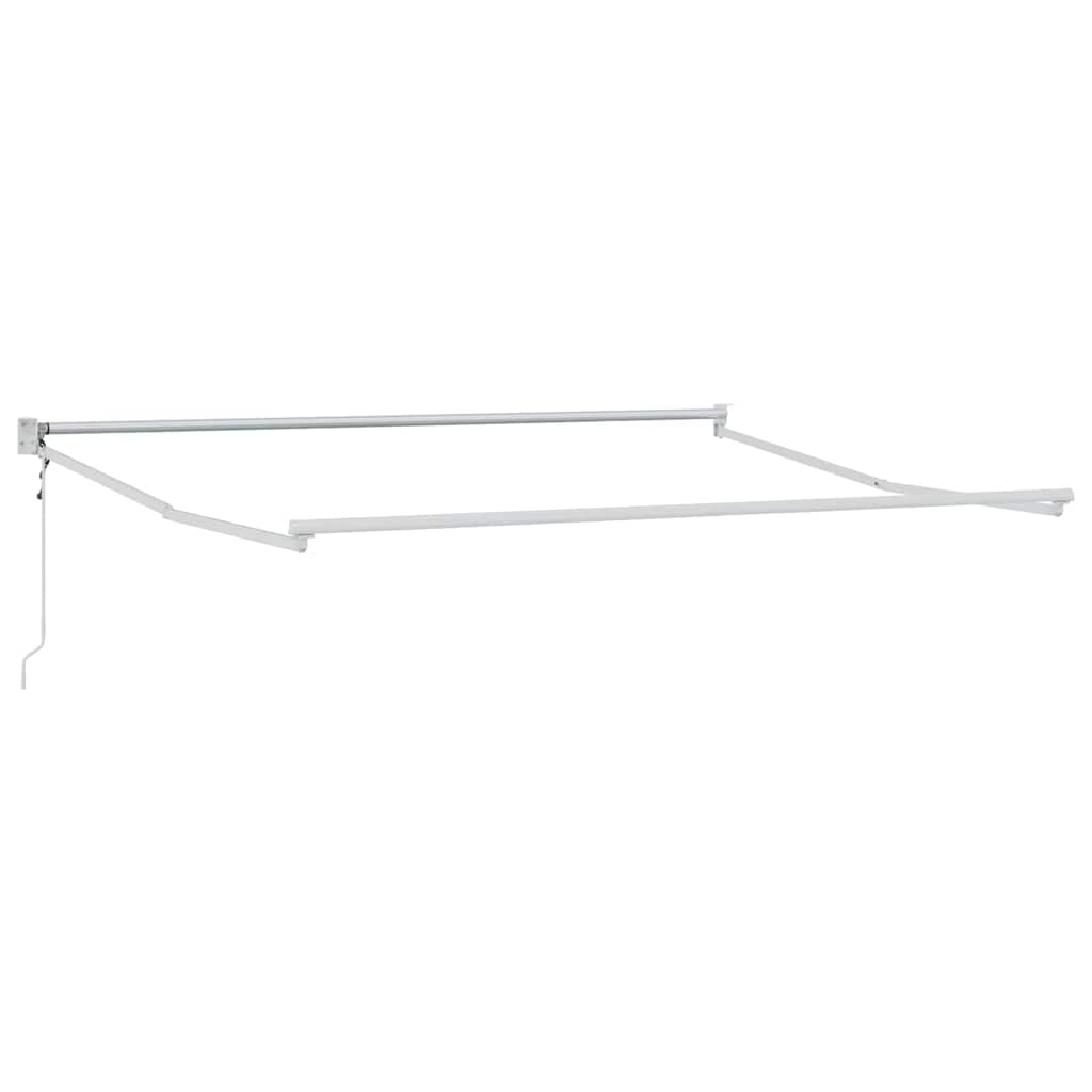 Telaio per tende da sole retrattile Bianco 300 x 250 cm | homemem39