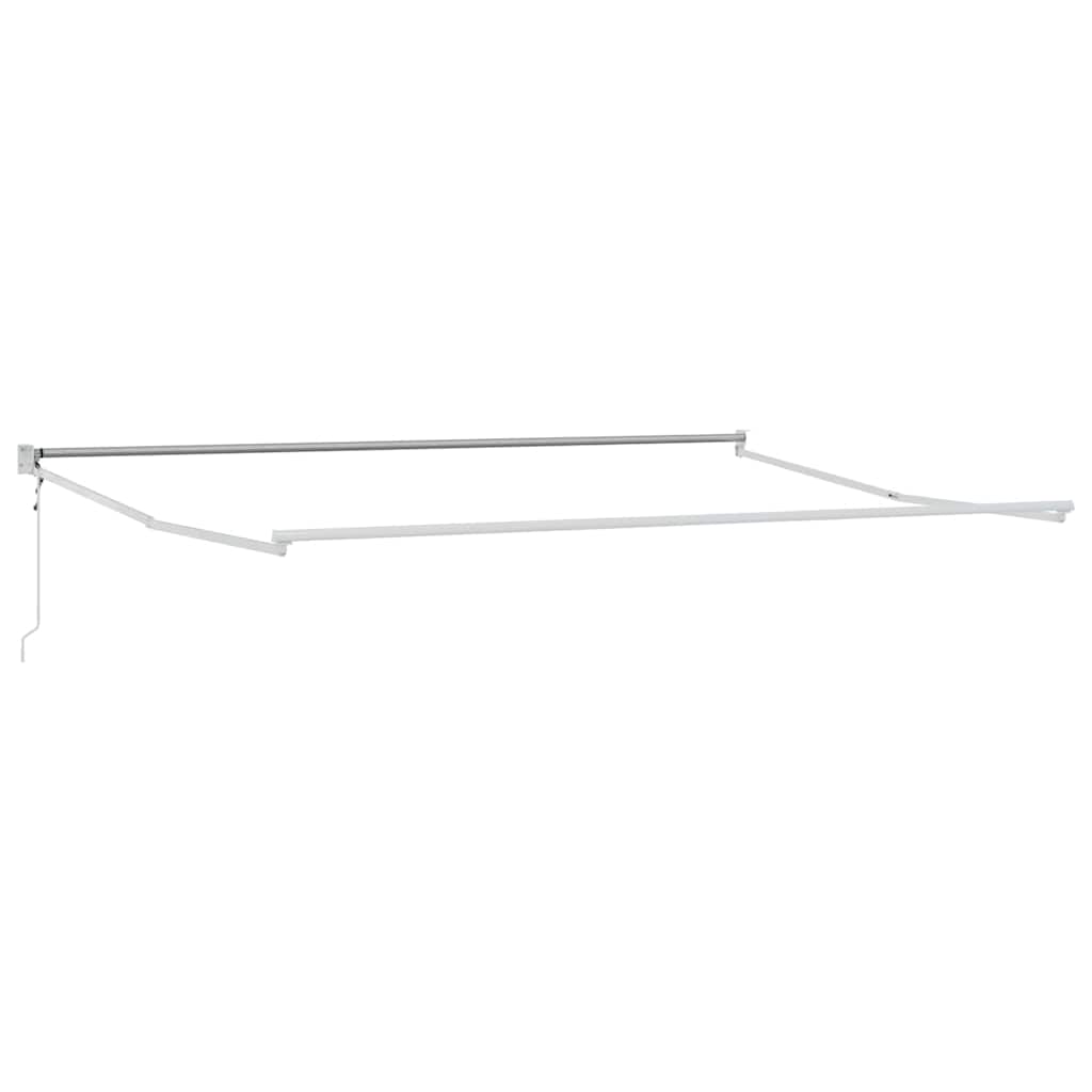 Telaio per tende da sole retrattile Bianco 400 × 300 cm | homemem39