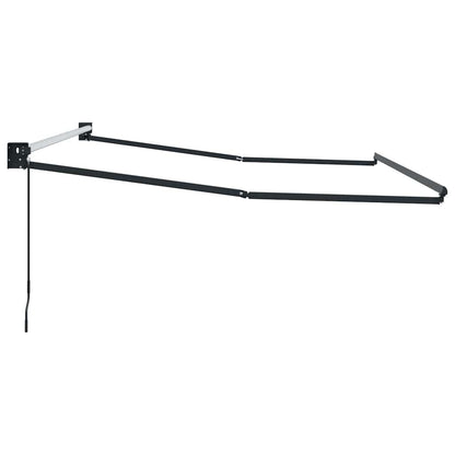 Tenda da Sole Antracite 3,5 x 2,5 m Metallo