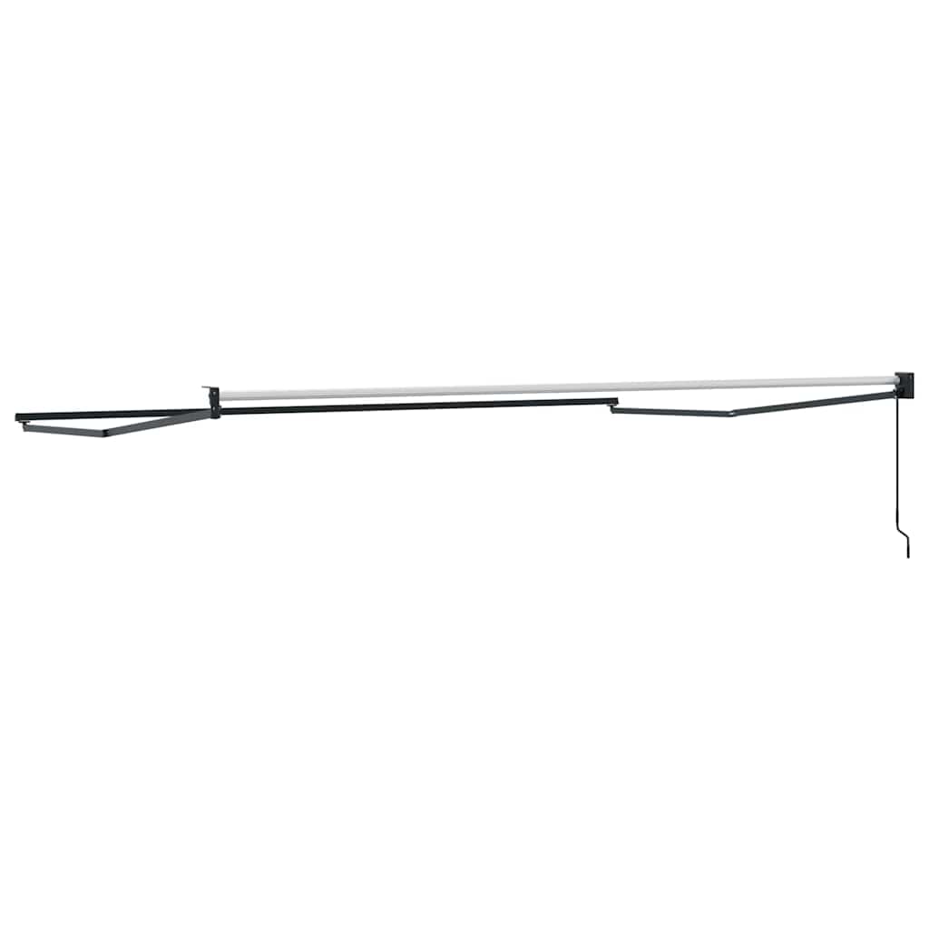 Tenda da Sole Antracite 4 ×3 m Metallo