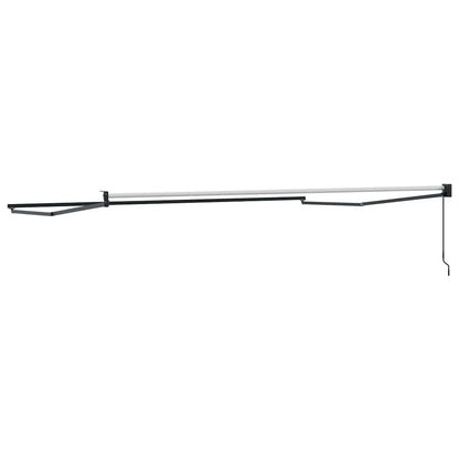 Tenda da Sole Antracite 4 ×3 m Metallo