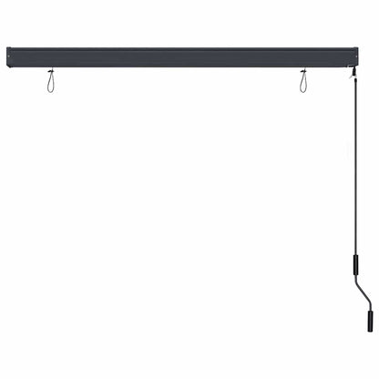 Tenda a rullo con tende Rigato Bianco e Arancione 180 x 250 cm | homemem39