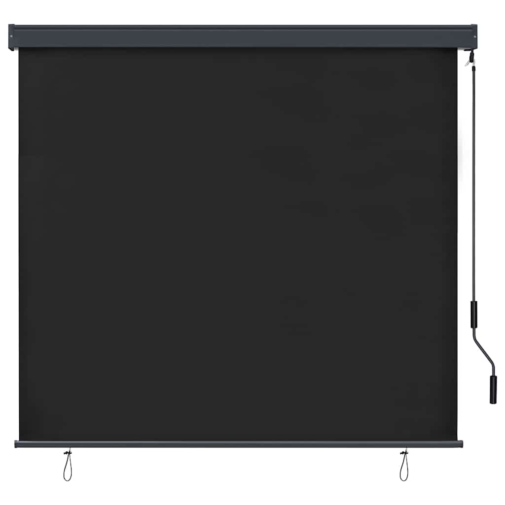 Tenda a rullo Rigato Antracite 180 x 250 cm Tessuto e Alluminio | homemem39