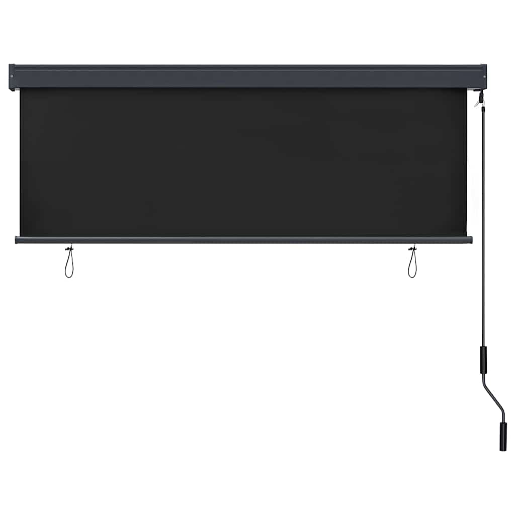 Tenda a rullo Rigato Antracite 180 x 250 cm Tessuto e Alluminio | homemem39