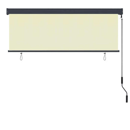Tenda a rullo con tende Crema 180 x 250 cm Tessuto e Alluminio | homemem39